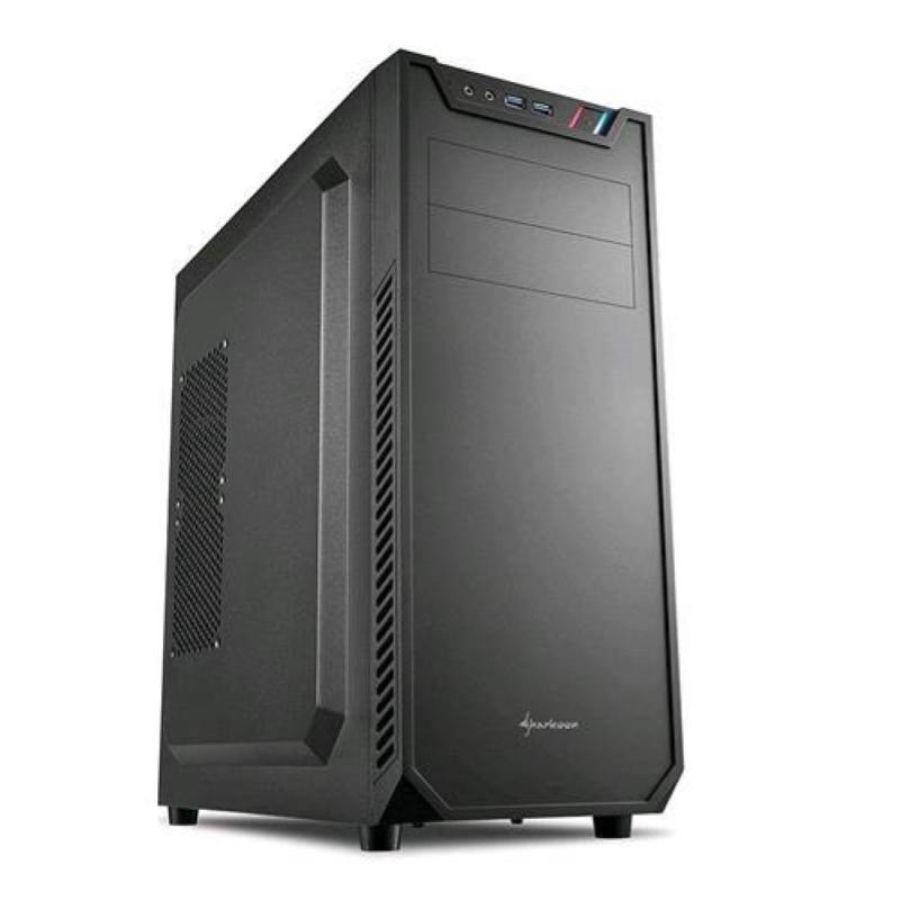 Sharkoon vs7 case midi tower atx mini-itx micro-atx atx 2xusb 3.0 2xventole 120mm black