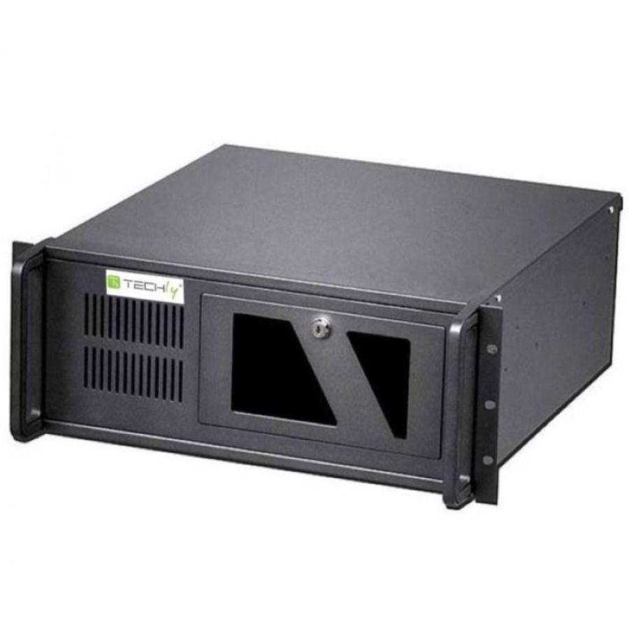 Case chassis industriale per computer montaggio a rack 19 4u (i-case mp-p4hx-blk2