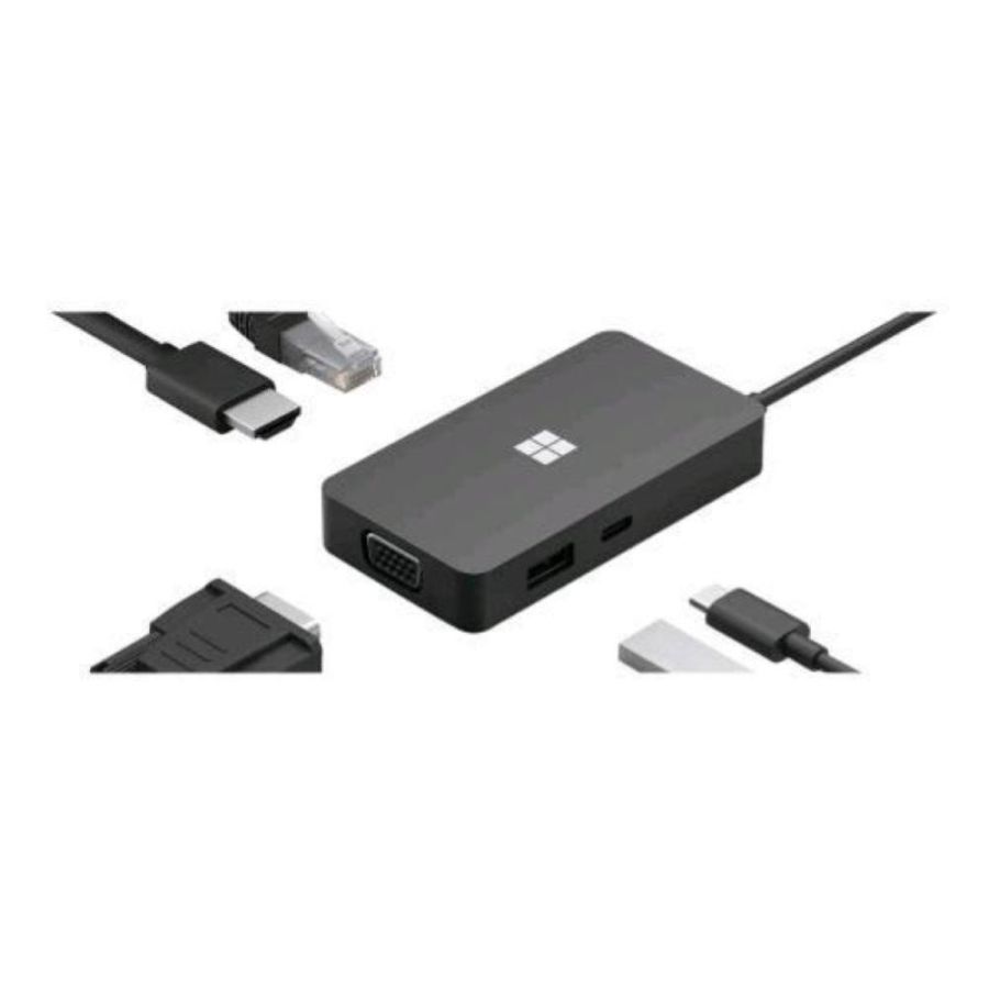 Microsoft surface usb-c travel hub usb-a usb-c vga hdmi gige