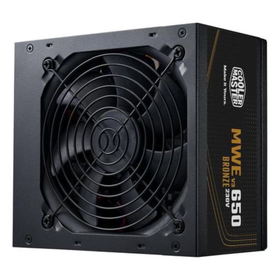 Cooler master mwe bronze 650w v3 alimentatore atx 80 plus bronze non modulare nero