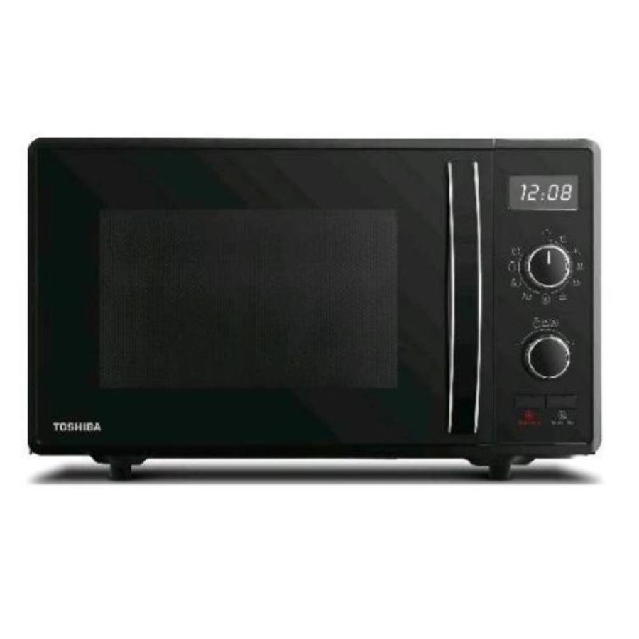 Toshiba ag23 forno a microonde 23 lt 900w con grill 1050w 8 programmi 5 livelli di potenza nero