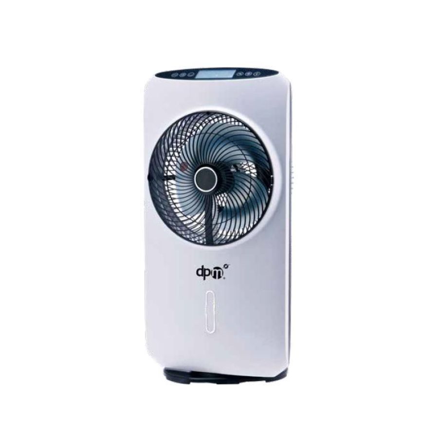 Dpm kf5080 eolo 2 - ventilatore da terra connebulizzatore - pale 30cm - 48w - 1,6lt - lcd