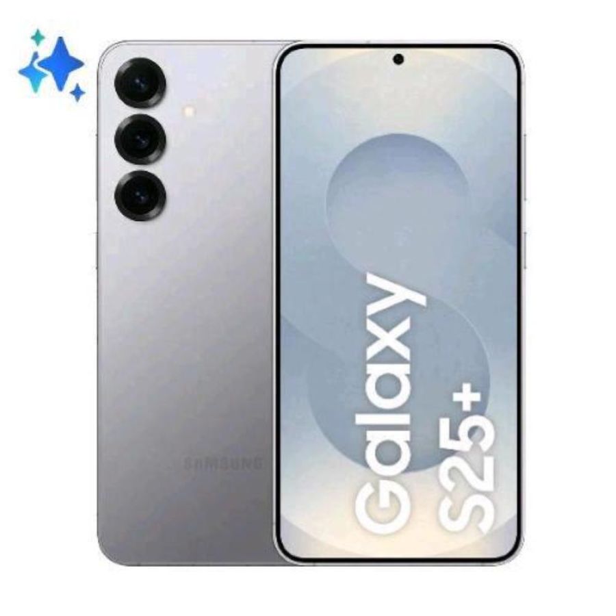 Samsung s936 galaxy s25+ 5g dual sim ai 6.7 octa core 512gb ram 12gb 5g italia silver shadow