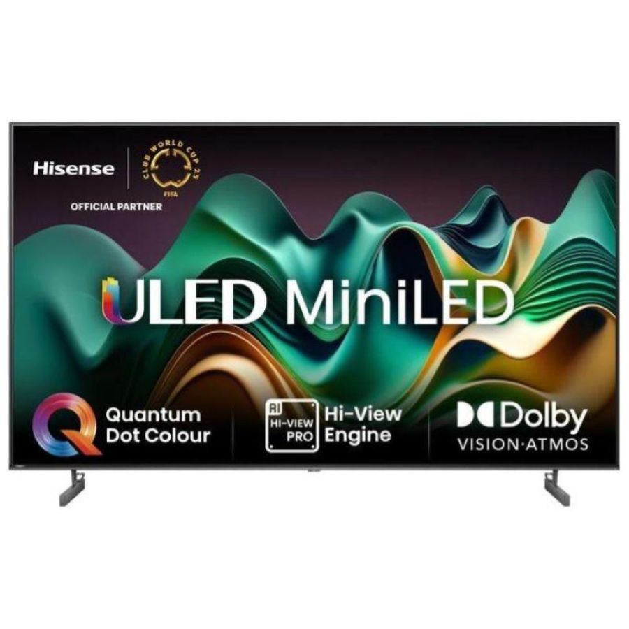 Hisense 55u69nq smart tv 55 pollici 4k ultra hd display uled mini led sistema vidaa dvbt2-c-s2 classe e u6 series colore nero