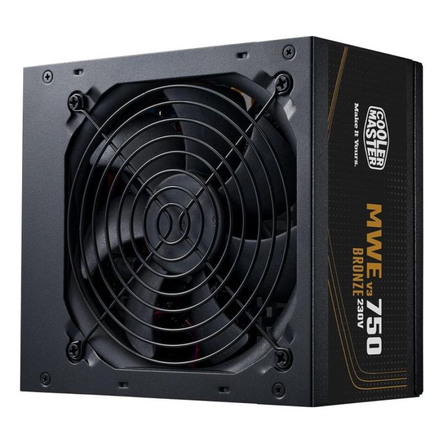 Cooler master mwe bronze 750 v3 alimentatore atx 750w 80 plus bronze per pc