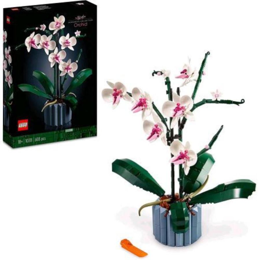 Lego botanical collection orchidea set per adulti da collezione