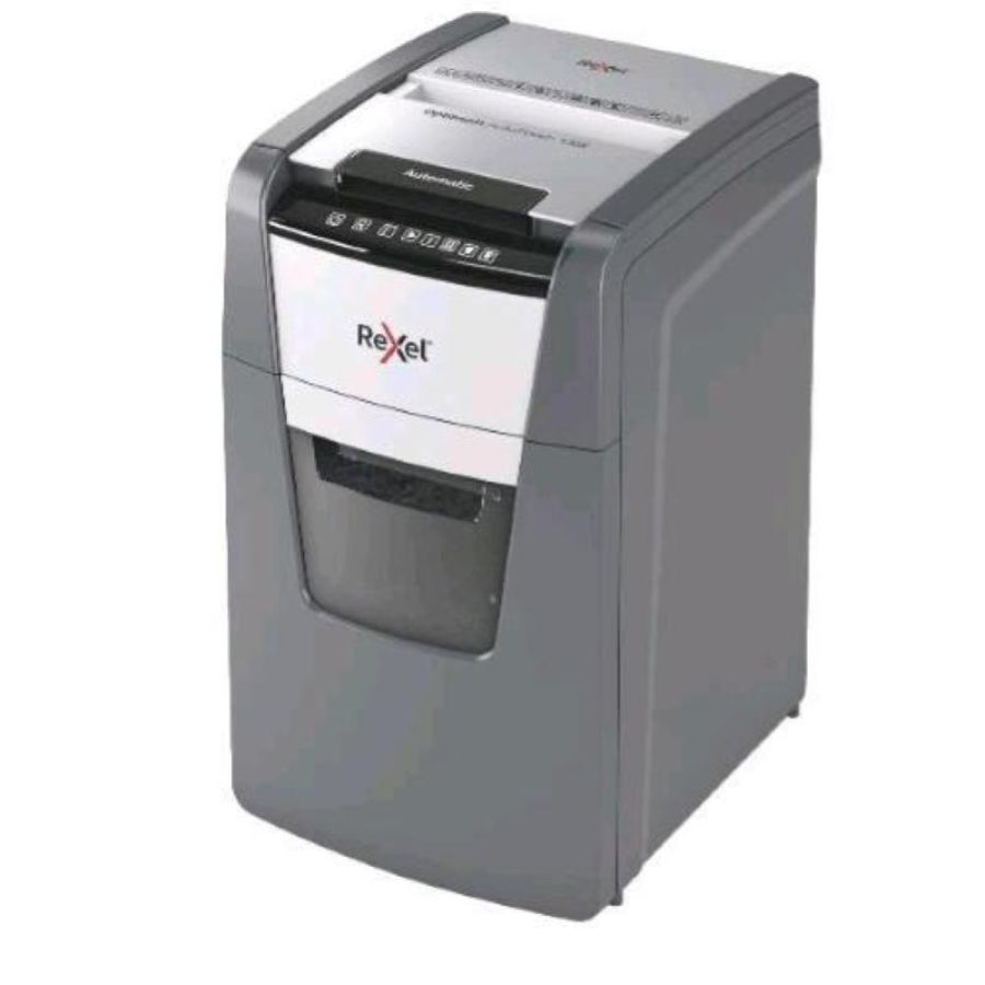 Rexel optimum autofeed+ 130x distruggidocumenti a frammenti cestino 44 lt capacita` 130 fogli