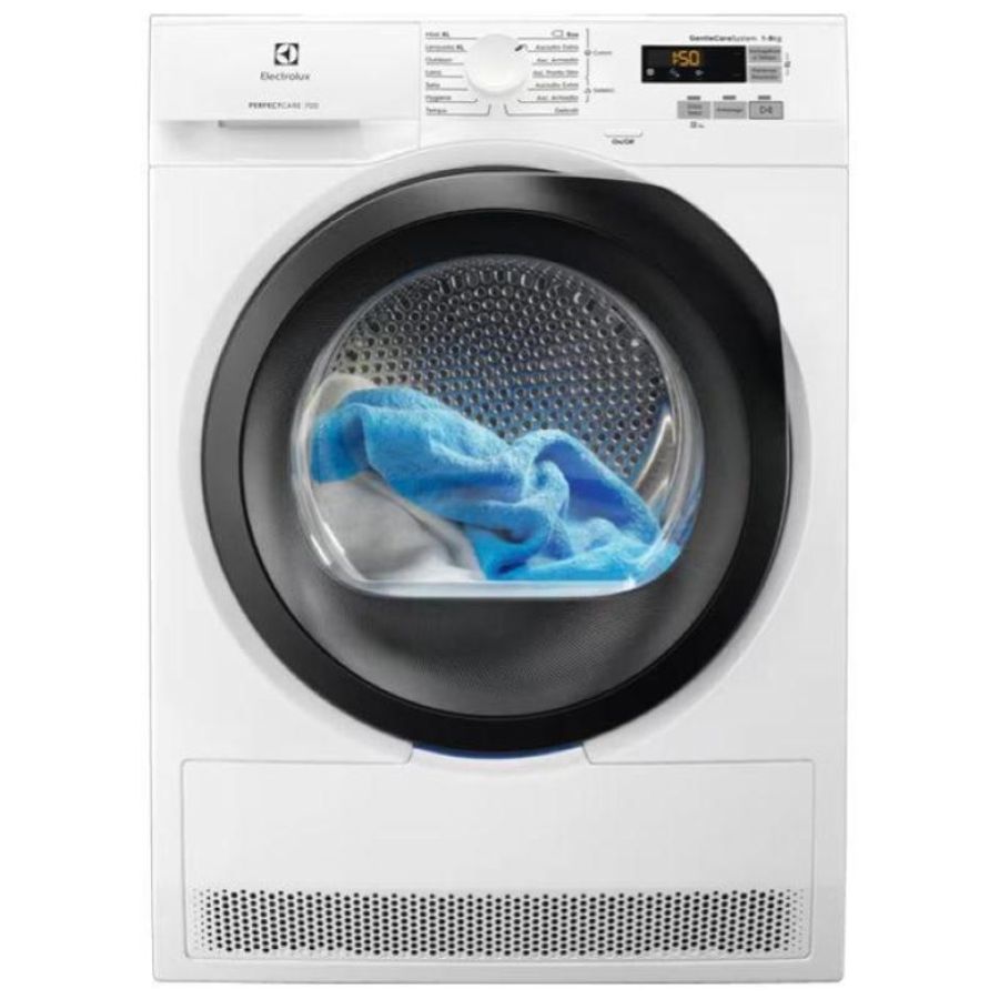 Electrolux ew7h583b asciugatrice a pompa di calore classe energetica a+++ capacita` di carico 8 kg touch control sensicare gentlecare system