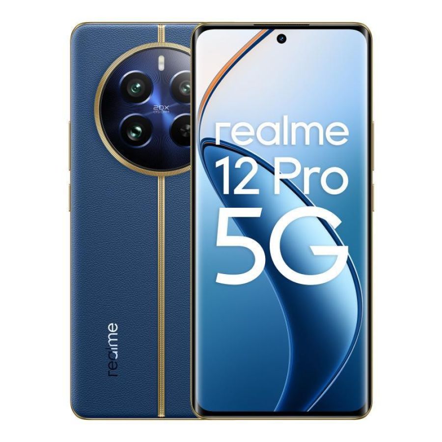 Realme 12 pro 5g dual sim 6.7 fhd+ octa core 256gb ram 12gb 5g italia submarine blue