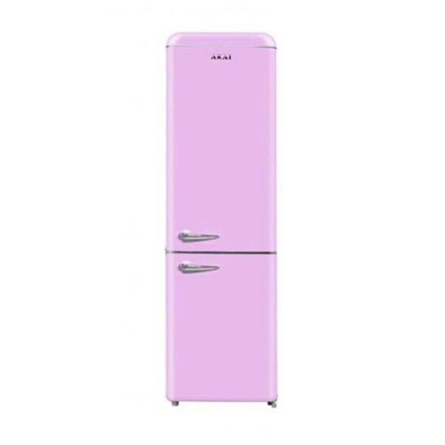 Frigorifero akai combinato 265lt pink