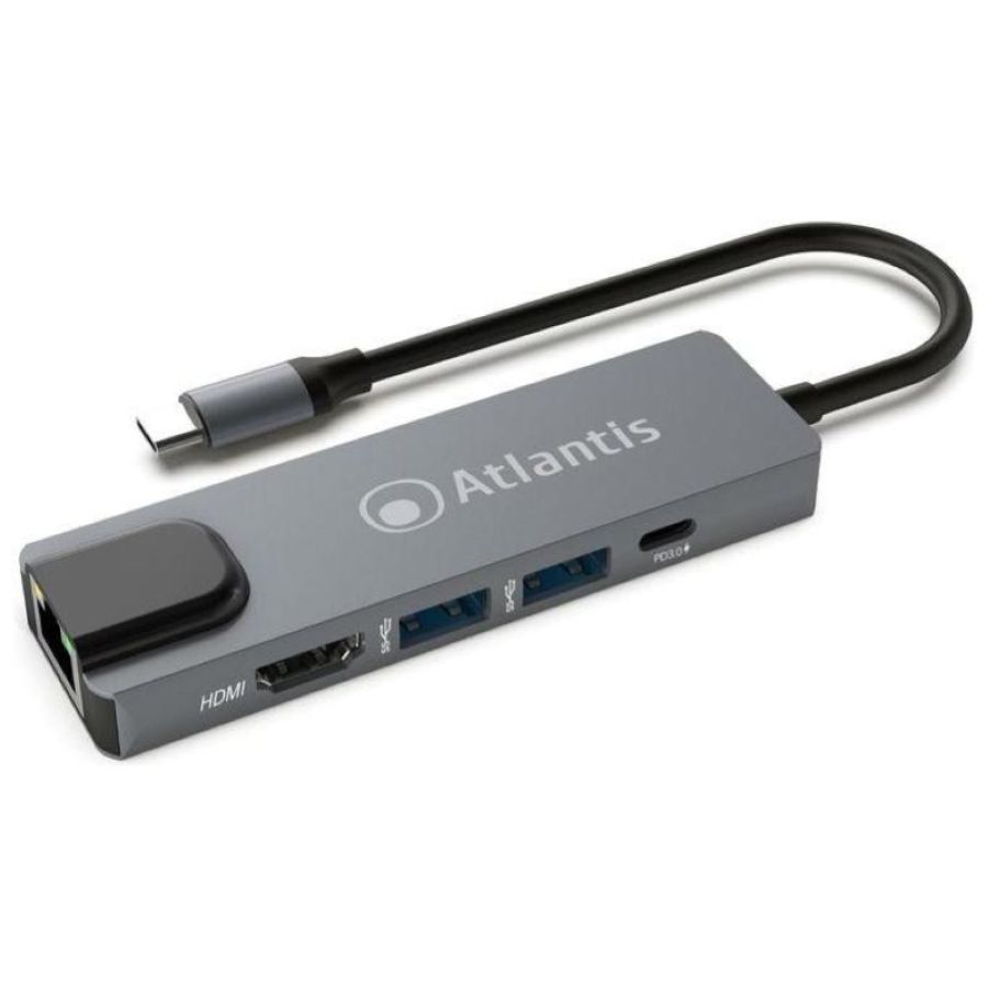 Atlantis alimentatore notebook universale automatico ultraslim 90w 10 connettori