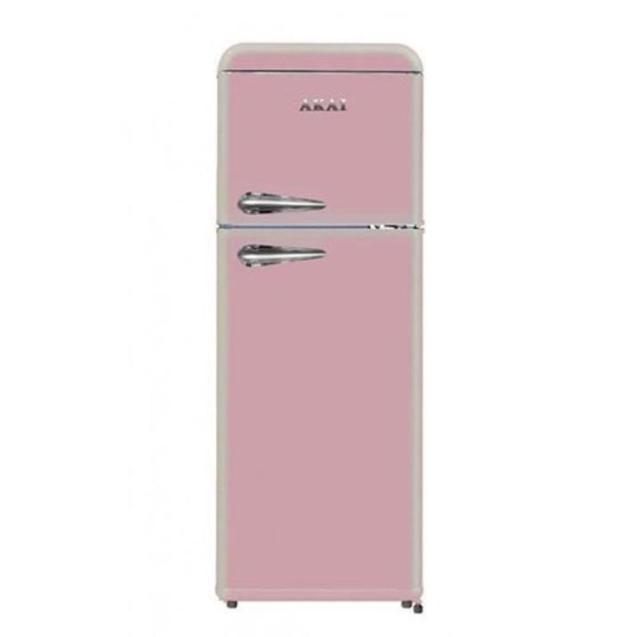 Frigorifero akai doppia porta 240lt pink