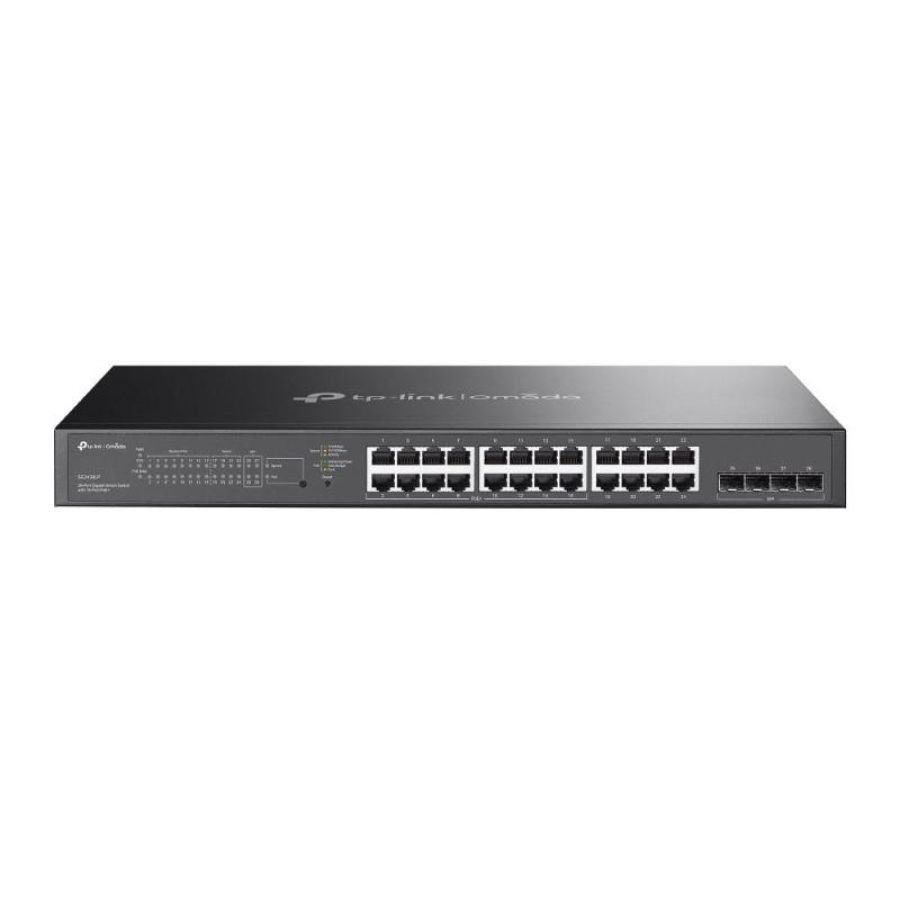 Tp-link omada sg2428lp switch di rete gestito l2/l2+ gigabit ethernet (10/100/1000) supporto power over ethernet (poe) grigio
