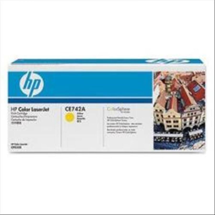 Hp 307a toner giallo per stampanti laserjet (ce742a)