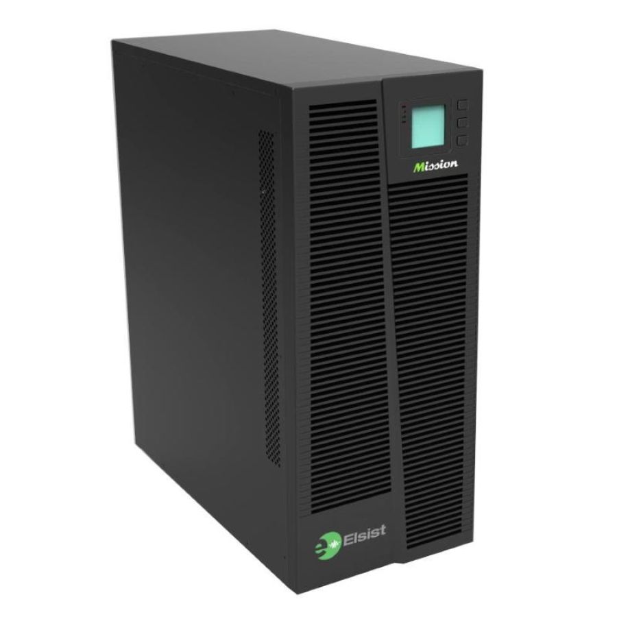 Ups elsist mission 6000vs lcd online 6000va/5400w tower - aut. 12 min. fino:31/03