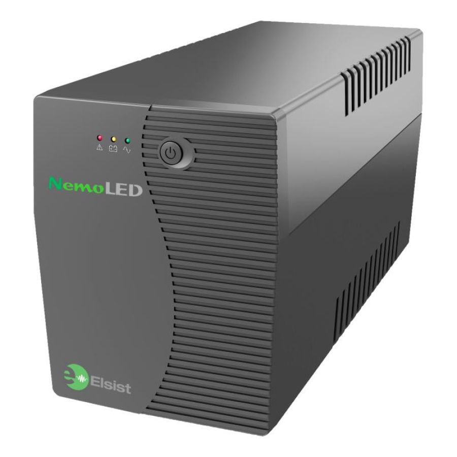 Elsist nemoled 160 ups gruppo di continuita` 1,6 kva 600w 4 prese per pc ufficio casa