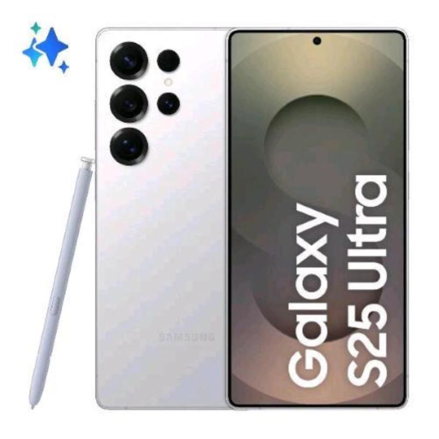 Samsung s938 galaxy s25 ultra 5g dual sim ai 6.9 octa core 512gb ram 12gb 5g italia titanium whitesilver