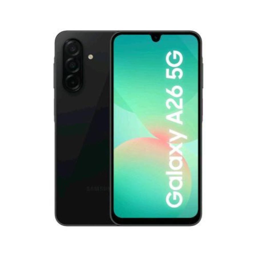 Samsung a266 galaxy a26 5g dual sim enterprise edition 6.7 octa core 128gb memoria espandibile ram 6gb 5g italia black