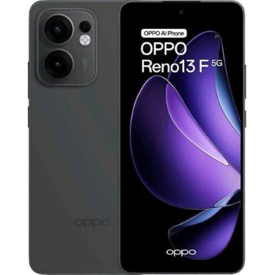 Oppo reno13 f smartphone 5g 256gb grigio grafite tripla fotocamera amoled