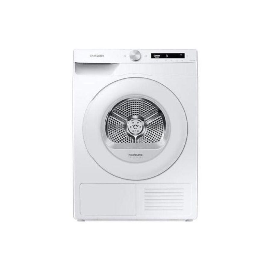 Samsung dv90t5240tw asciugatrice a pompa di calore ai control optimal dry sensor classe energetica a+++ capacita` di carico 9 kg smart control
