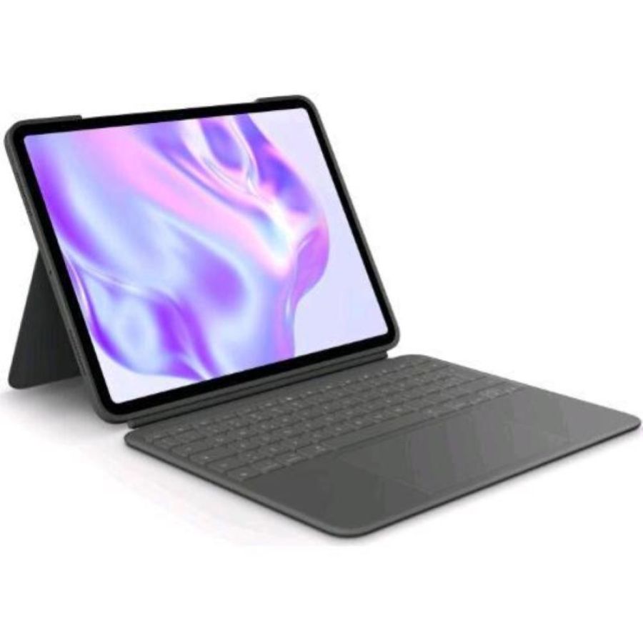 Logitech ipad pro 11 (m4) combo touch custodia con tastiera grafite