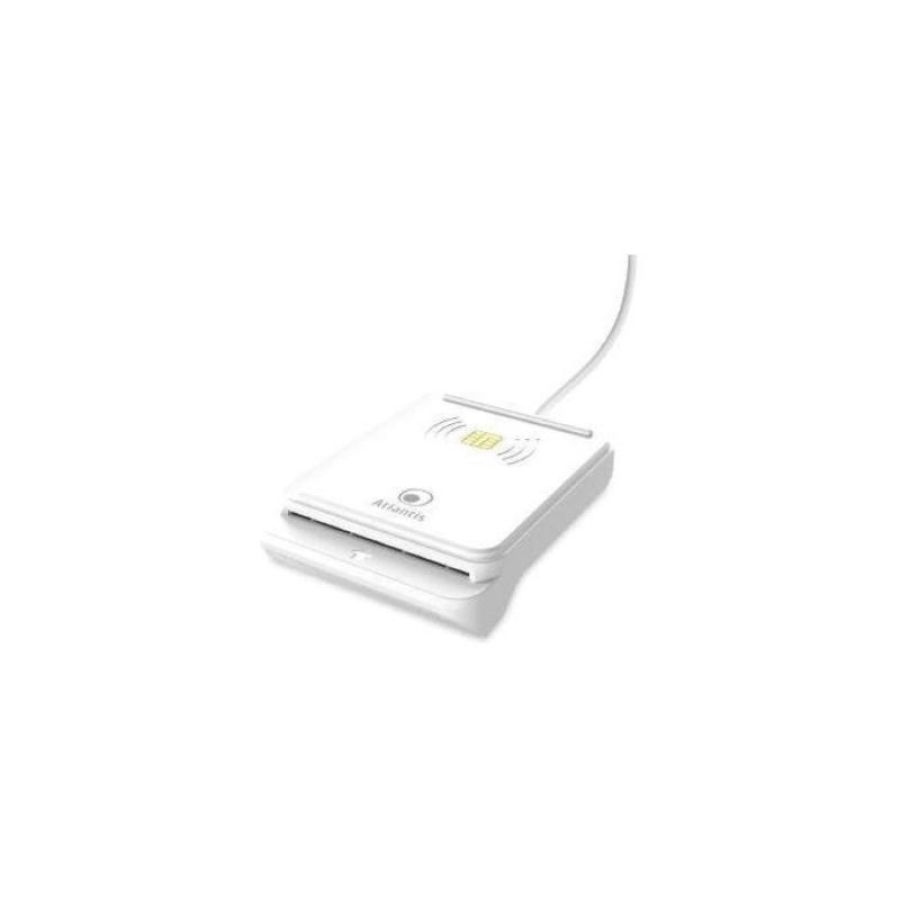 Atlantis p005-ciek421c combo lettore cie 3.0 smart card usb nfc per carta identita` elettronica italiana cie 3.0 cns-crs-ts