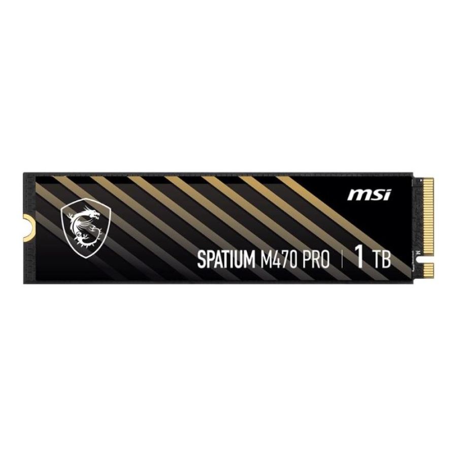 Msi spatium m470 pro ssd 1tb nvme pci express 4.0 3d nand
