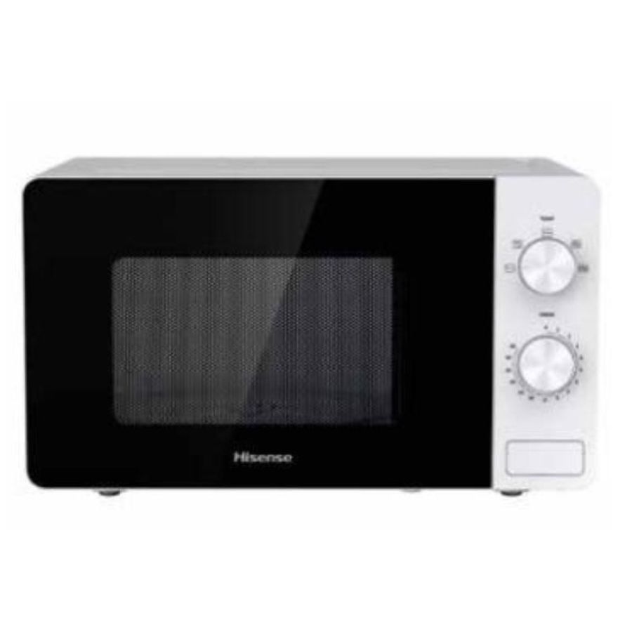 Hisense h20mowp1 forno a microonde 700w 20lt 6 programmi bianco