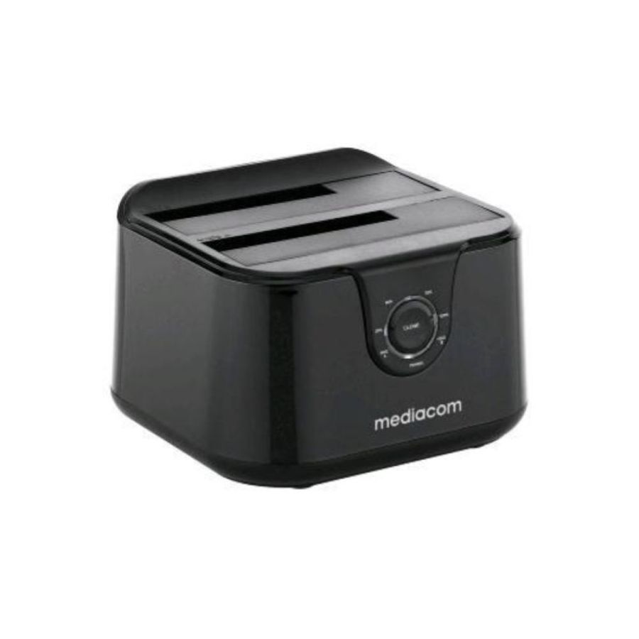 Mediacom md-s407 dual bay sata hdd docking 2.5/3.5 usb 3.0 5gbps