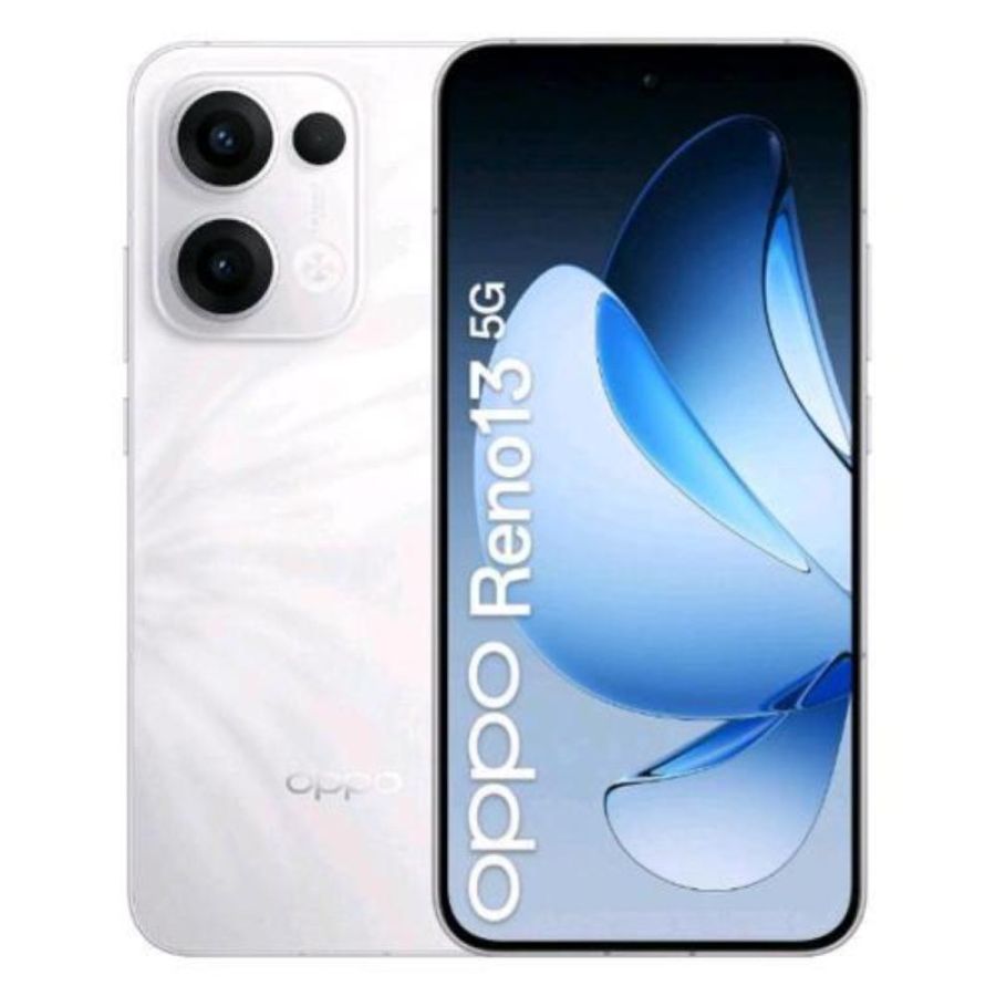 Oppo reno 13 5g dual sim ai 6.59 octa core 256gb ram 12gb 5g tim plume white