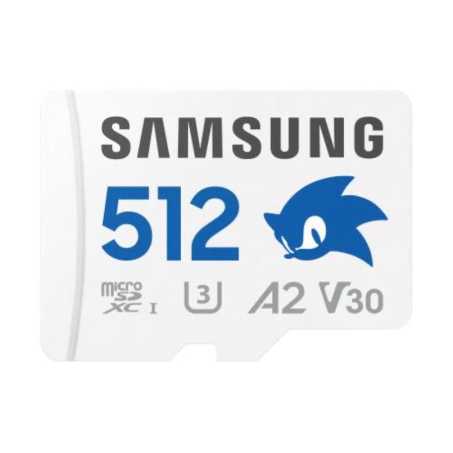 Samsung pro plus sonic 512gb microsdxc uhs-i classe 10 (u3) v30 180 mb/s