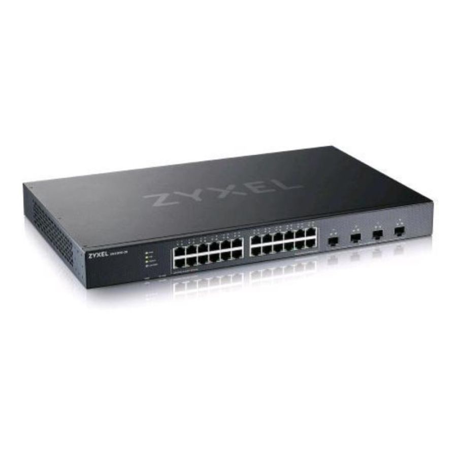 Zyxel xgs1935-28 switch di rete nero 24 porte gigabit 4 porte 10gbe sfp+ ipv6 vlan