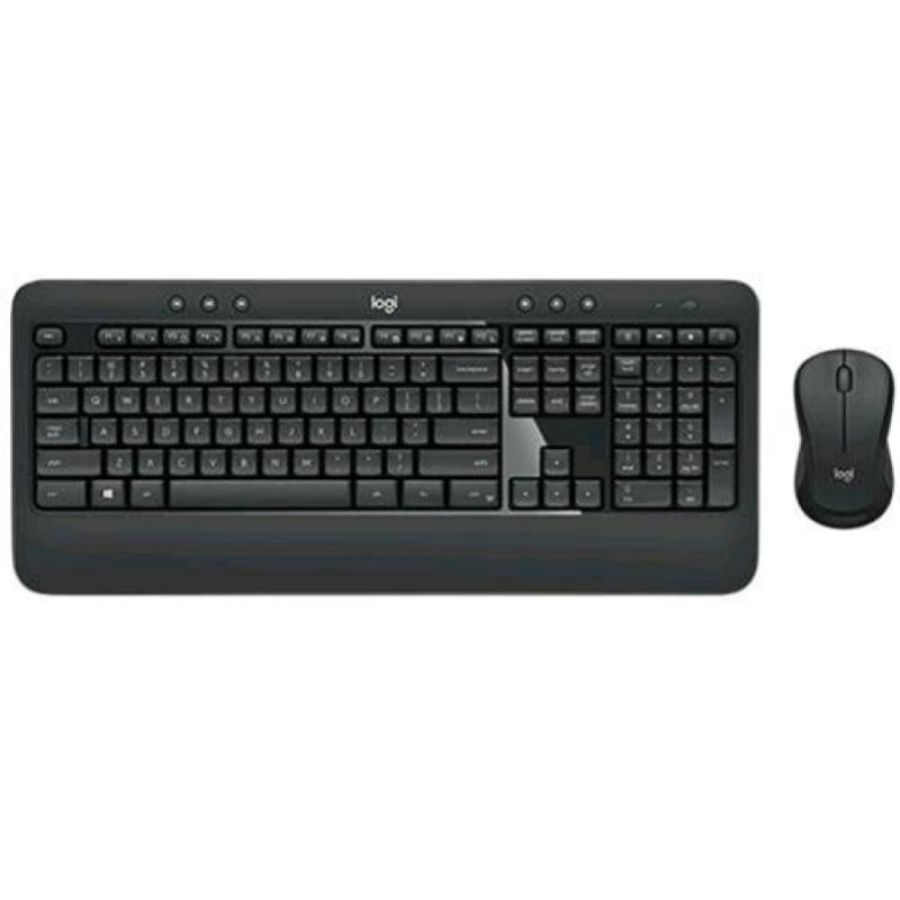 Logitech mk540 advanced set mouse e tastiera wireless 2.4 ghz qwerty italiano
