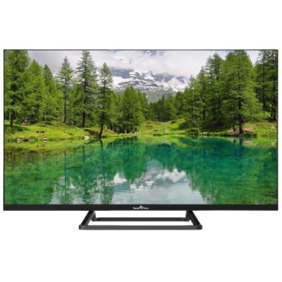 Smart tech 32hn01v3 tv led 32 pollici risoluzione hd ready display led tivusat base 3 hdmi colore nero