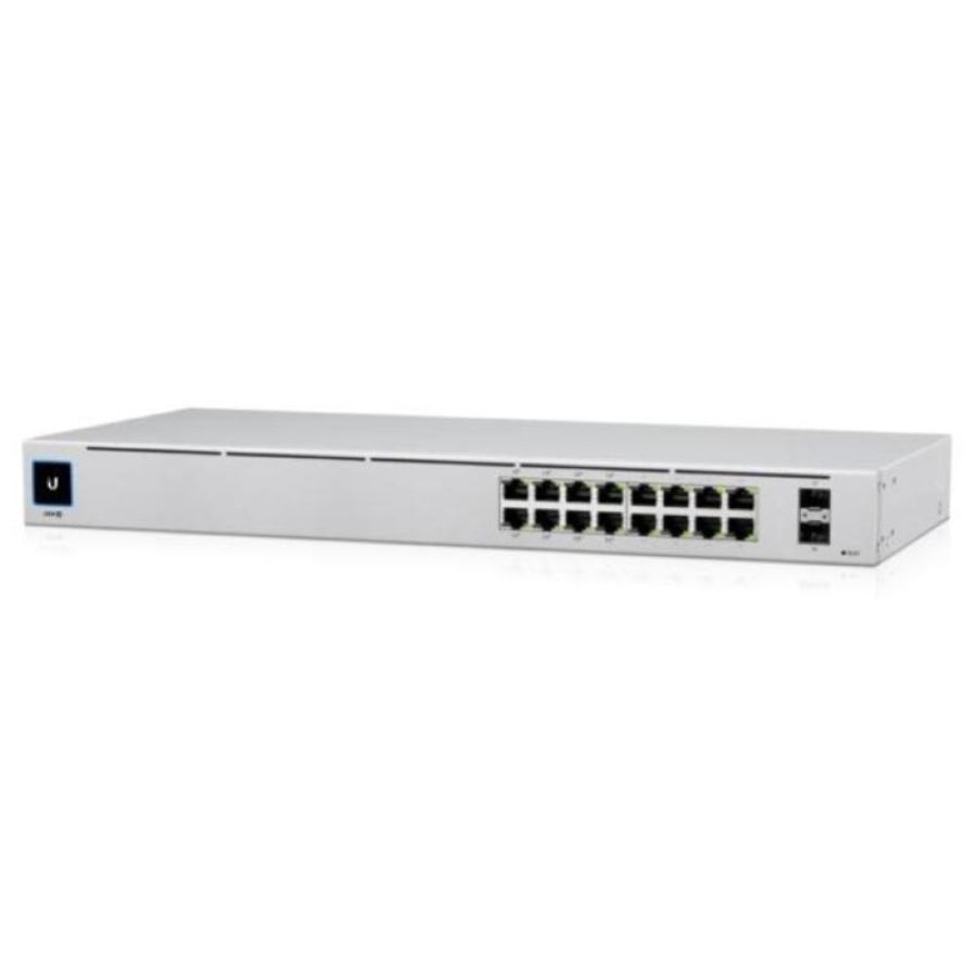 Switch 16p lan gigabit ubiquiti usw-16-poe gen.2 8p poe+ 8p gigabit rj45 - 2p 1g sfp