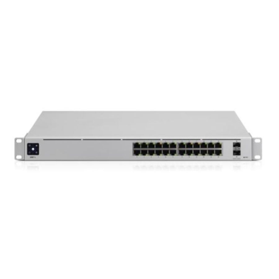 Switch 24p poe lan gigabit ubiquiti usw-pro-24-poe gen2 400w (di cui 8 poe++802.3bt) - 2p sfp+