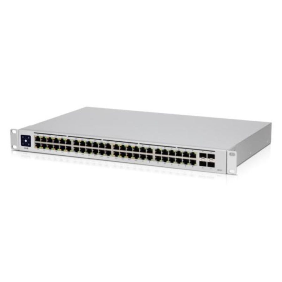 Switch 48p poe lan gigabit ubiquiti usw-48-poe gen2 210w di cui 4p sfp