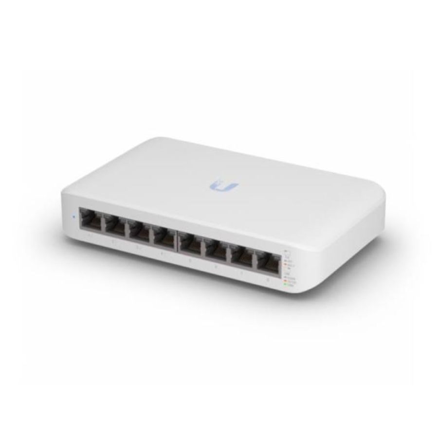 Switch 8p poe lan gigabit lite ubiquiti usw-lite-8-poe gen2 52w - 4p gbe 802.3at poe+-4p gbe rj45