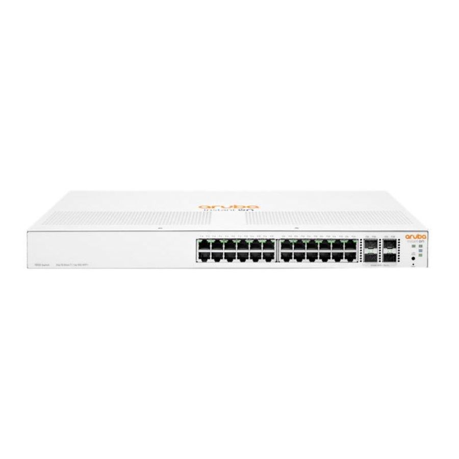 Switch aruba istant on jl682a 1930 24g managed 24xrj45 10/100/1000 + 4sfp/sfp+ 1/10gbe lifetime warranty fino:07/05