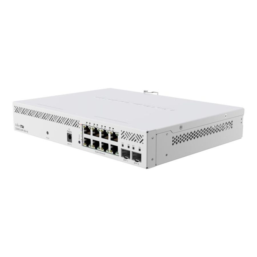 Switch mikrotik css610-8p-2s+in 8p. gig poe, 2p. sfp+