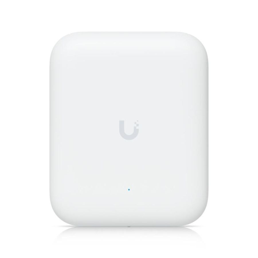 Wireless access point wi-fi 7 ubiquiti u7-outdoor mont. a parete/soff. x interni/esterni ipx6 1p rj45 da 1/2.5gbps - tri-band