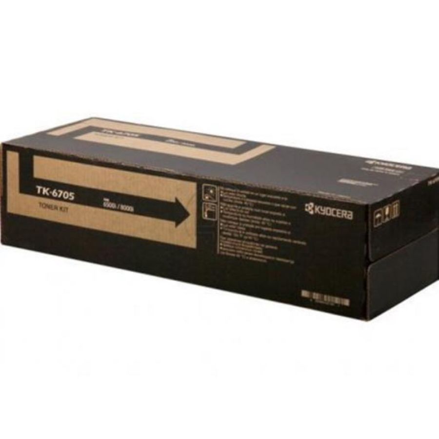 Kyocera mita tk-6705 toner nero per taskalfa 6500i/8000i