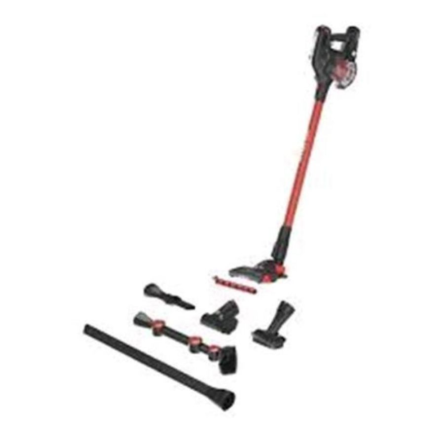 Hoover hf222upt 011 scopa elettrica multifunzione senza filo nero rosso