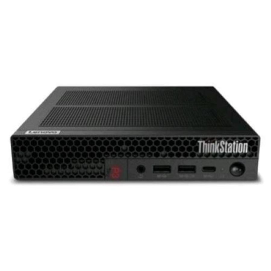 Lenovo thinkstation p3 tiny mini pc worksation i9-14900t ram 32gb-ssd 1tb vnme tlc-nvidia rtx a1000 8gb-wi-fi 6e- + gigabit lan-win 11 prof nero (30h000a1ix)