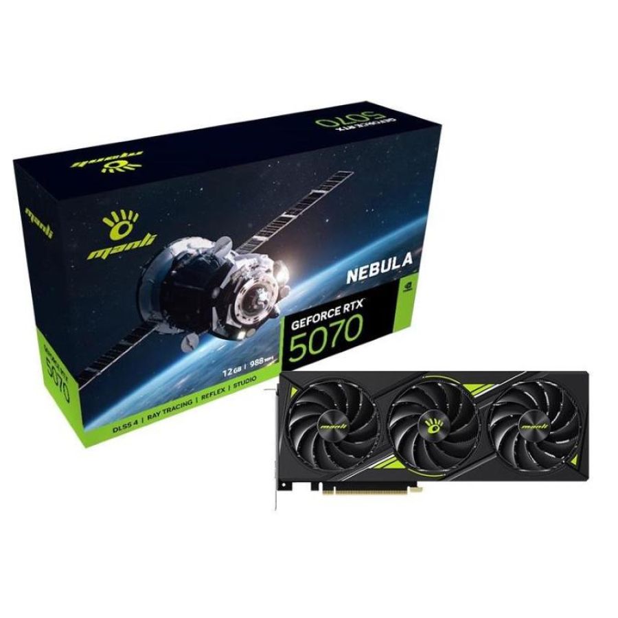 Scheda video geforce rtx 5070 nebula 12 gb (m-n507n/d712g-m3634)