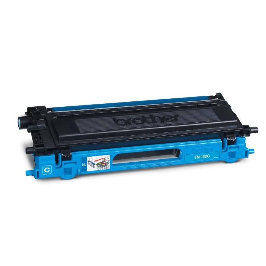 Brother tn-130c toner ciano per hl4040cn/4050cdn/4070cdw - dcp9040cn/9042cdn/9045cdn - mfc9440cn/9450cdn/9840cdw durata: 1.500 pagine