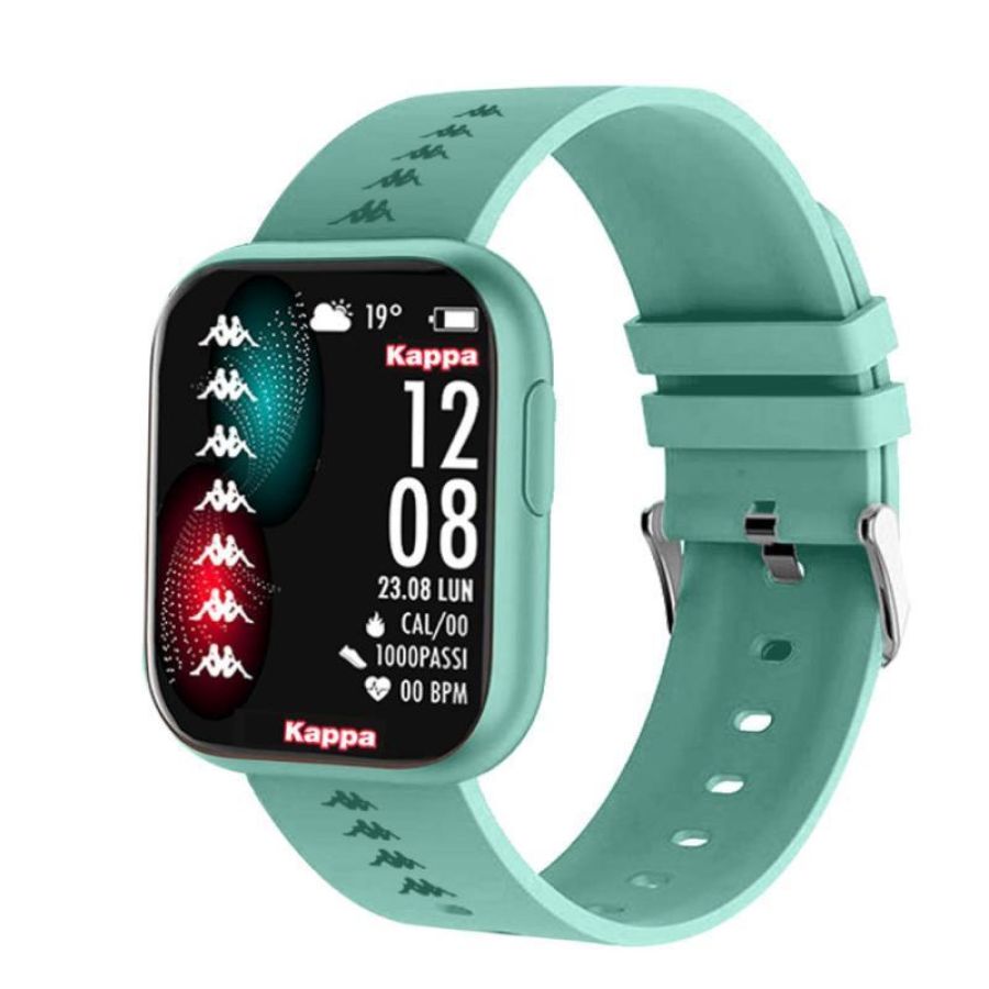 Smartwatch unisex kw-s006 verde acqua