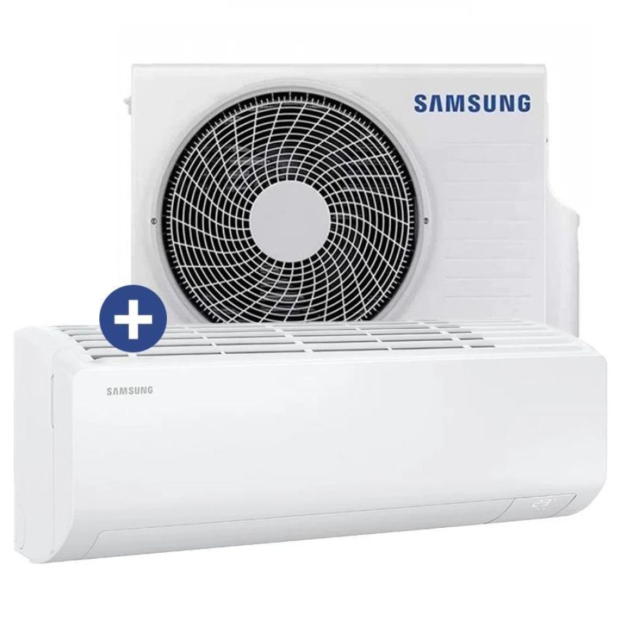 Samsung cebu s2 9.000 btu (u.i. + u.e.) - condizionatore - 2,5kw - wi-fi - ai (ar50f09c1ahneu + ar50f09c1ahxeu)