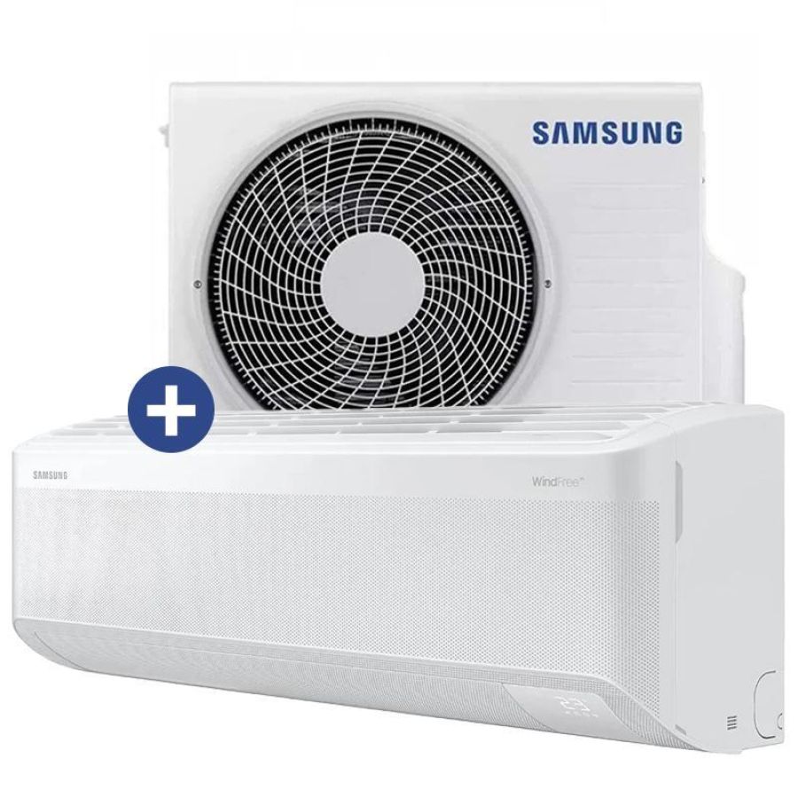 Samsung windfree avant s2 9.000 btu (u.i. + u.e.) - condizionatore - 2,5kw - wi-fi - ai (ar70f09c1awneu + ar70f09c1awxeu)