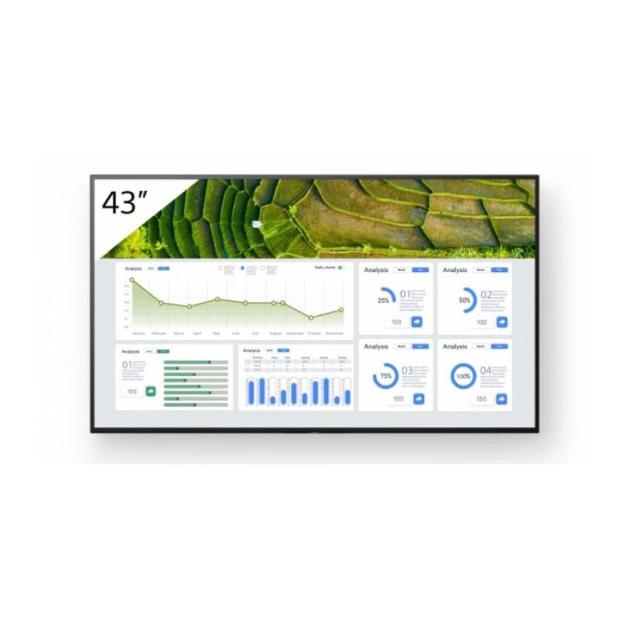 43 4k 24/7 professional bravia